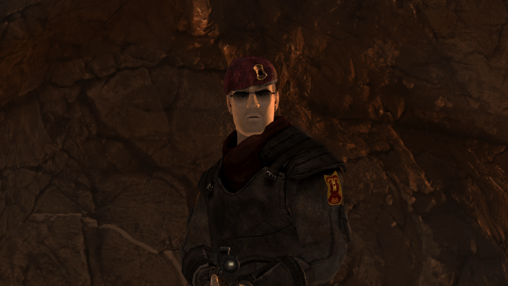 Fallout New Vegas 1st Recon Assault Armor Torso Up