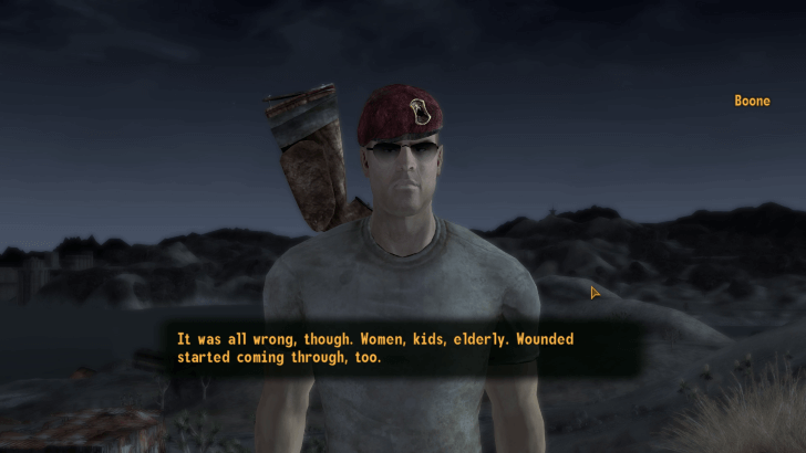Fallout New Vegas Coyote Tail Conversation