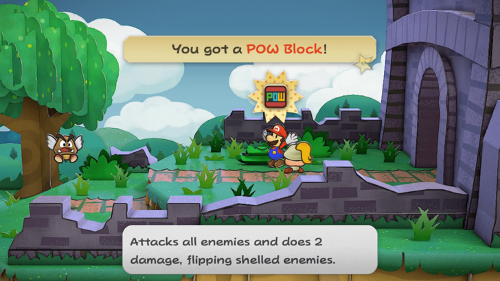 Paper Mario TTYD Switch Remake - POW Block Shhwonk Fortress