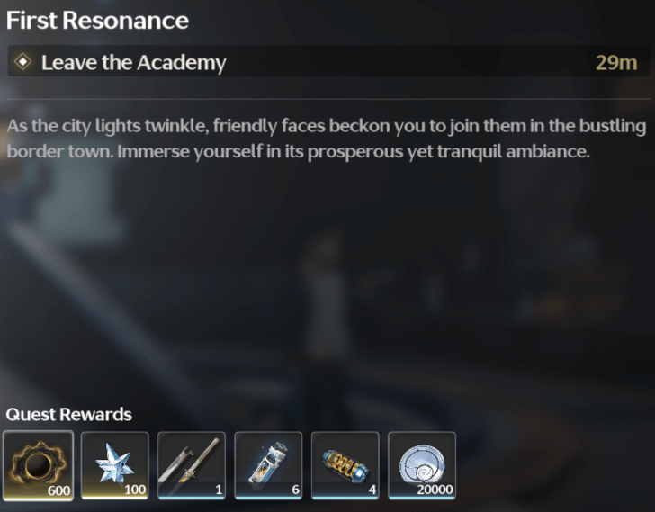 Wuthering Waves - Union EXP Reward in Quests