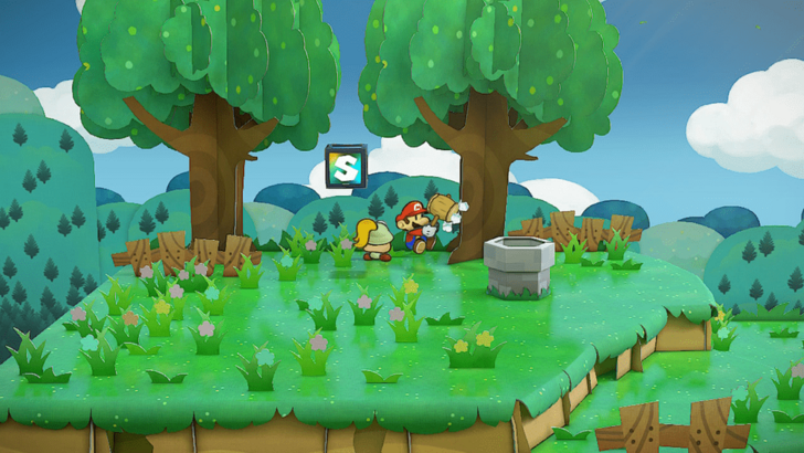 Paper Mario TTYD Switch Remake - Petal Meadows Mushroom Tree