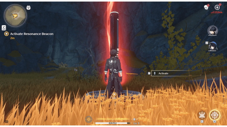 Wuthering Waves - Activate the Small Resonance Beacon