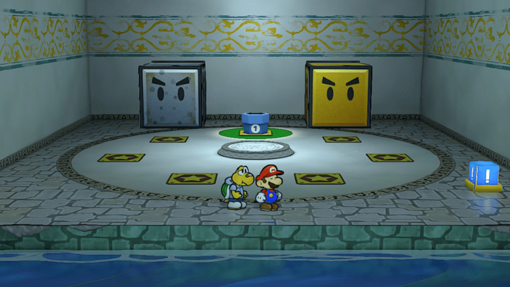Paper Mario TTYD Switch Remake - Fast Travel Warp Pipe Room
