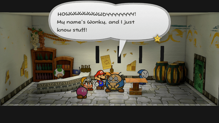 Paper Mario TTYD Switch Remake - Wonky