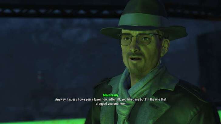 Fallout 4 - Talk to MacCready