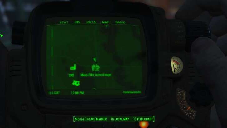 Fallout 4 - Mass Pike Interchange Map