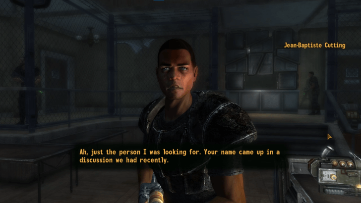 Fallout New Vegas - Talk to Jean-Baptiste