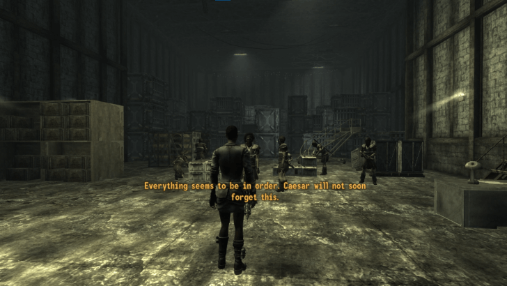 Fallout New Vegas - Go to the Abandoned Warehouse