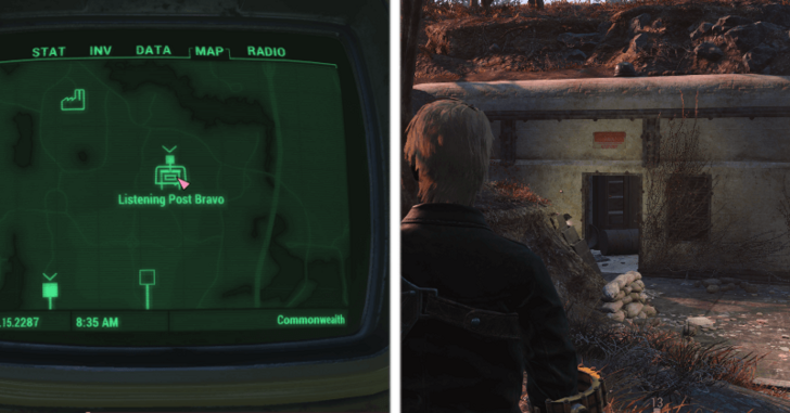 Fallout 4 - Listening Post Bravo Map