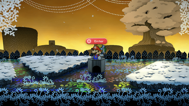 Paper Mario TTYD Switch Remake - Great Tree Entrance Pipe