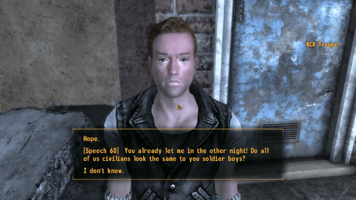 Fallout New Vegas Hope Password