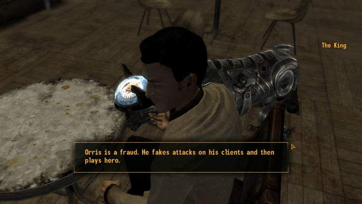Fallout New Vegas Report Orris to King