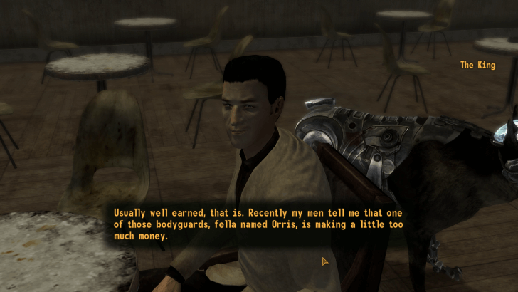 Fallout New Vegas Meeting King