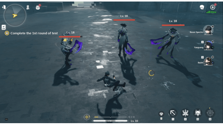 Wuthering Waves - Start Simulation Training