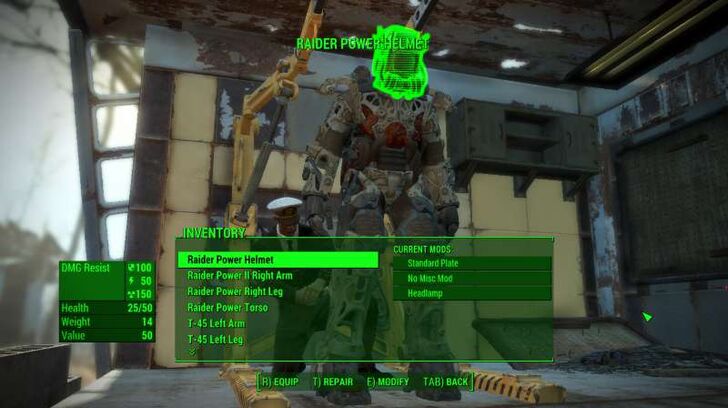 Fallout 4 - Power Armor Station