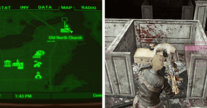 Fallout 4 - Old North Church and Dr. Carrington