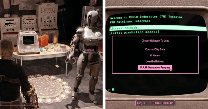 Fallout 4 - P.A.M Terminal