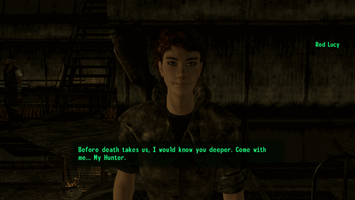 Fallout New Vegas - Follow Red Lucy into Her Private Room