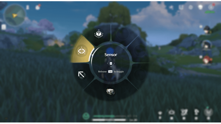 Wuthering Waves - Equip Sensor from the Utility Wheel