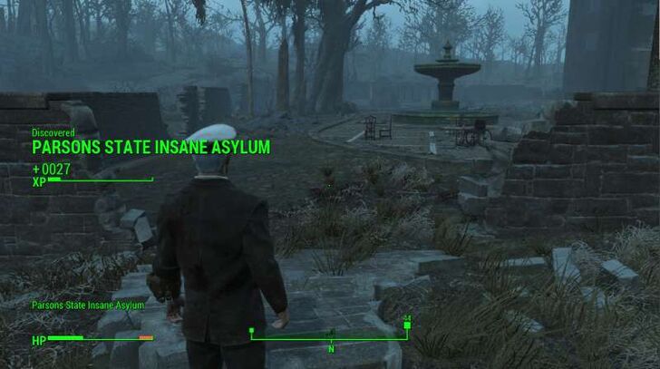 Fallout 4 - Parsons Asylum Location