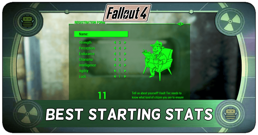 Best Starting Stats | Fallout 4 (FO4)｜Game8