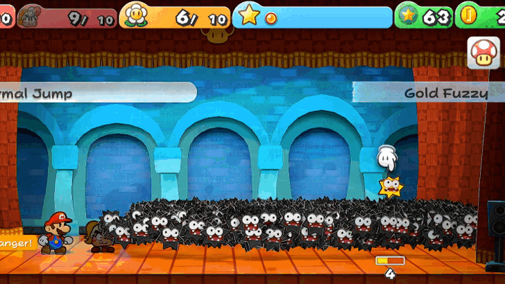 Paper Mario TTYD Switch Remake - How to Beat Gold Fuzzy