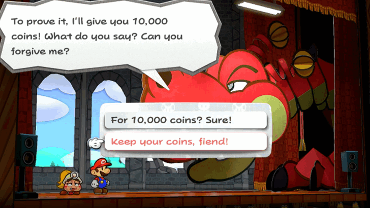 Paper Mario TTYD Switch Remake - Two Turns and Stats Boosts