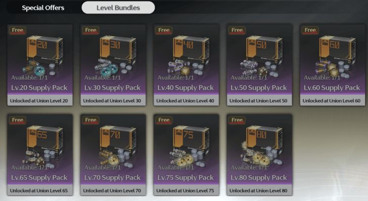 Wuthering Waves - Level Bundles