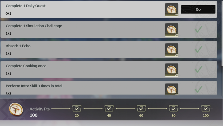 Wuthering Waves - Daily Quest is Optional for Daily Activities