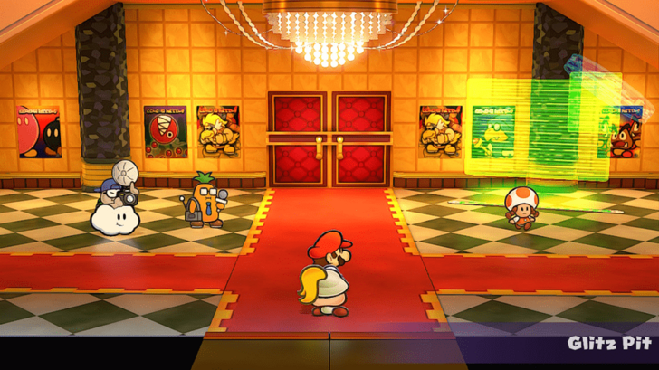 Paper Mario TTYD Switch Remake - Glitz Pit Lobby