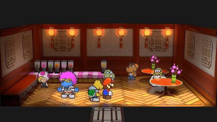 Paper Mario TTYD Switch Remake - Juice Bar