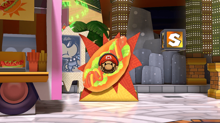 Paper Mario TTYD Switch Remake - Hot Dog Cutout