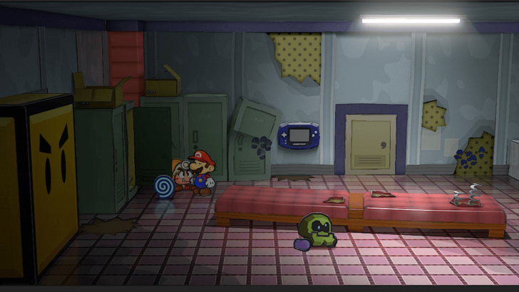 Paper Mario TTYD Switch Remake - Dizzy Dial at the Glitz Pit