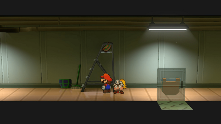 Paper Mario TTYD Switch Remake - Hot Dog on Ladder