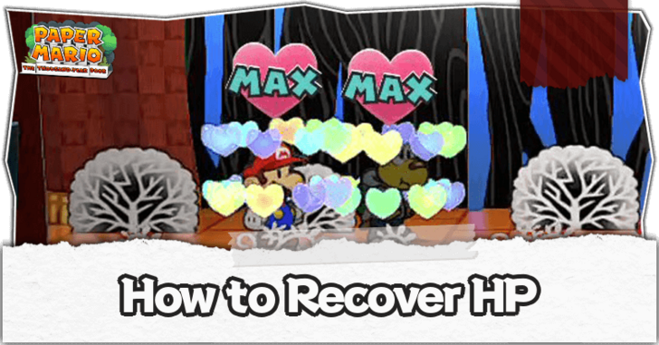 Paper Mario TTYD Switch Remake -How to Recover HP Banner