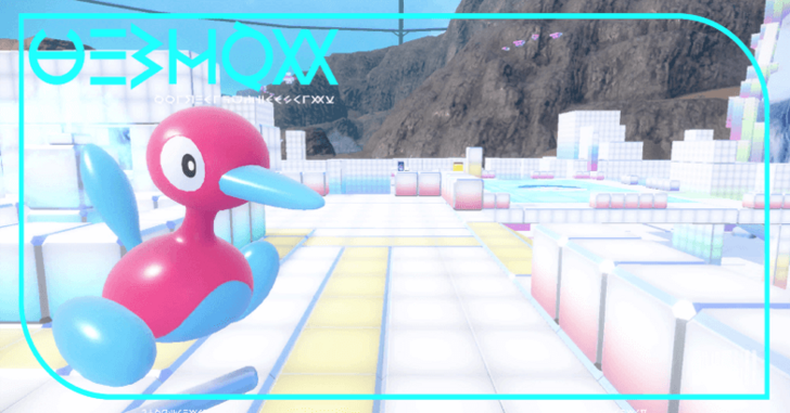 Pokemon SV The Indigo Disk DLC - Porygon2 Top Banner