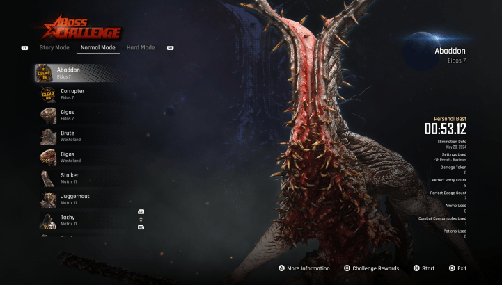 Stellar Blade - Boss Rush Mode