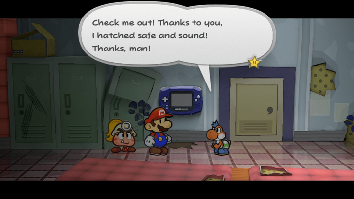 Paper Mario TTYD - Orange Yoshi