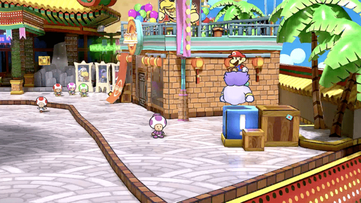 Paper Mario TTYD - Open the Staircase