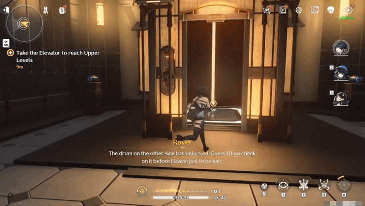 Wuthering Waves - Take the Elevator to Reach Upper Levels