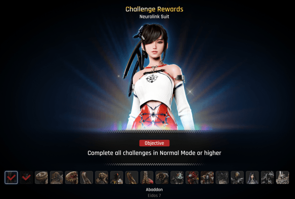 Stellar Blade - Challenge Rewards
