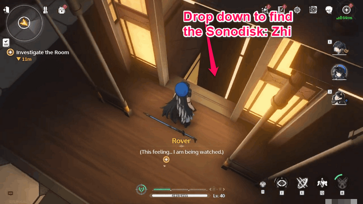 Wuthering Waves - Investigate the Room