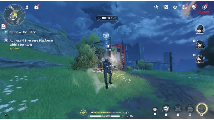 Wuthering Waves - Stand on All Four Pressure Plates