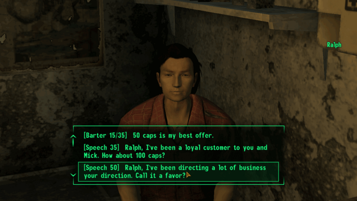 Fallout New Vegas - Get a Sexbot Holodisk from Ralph