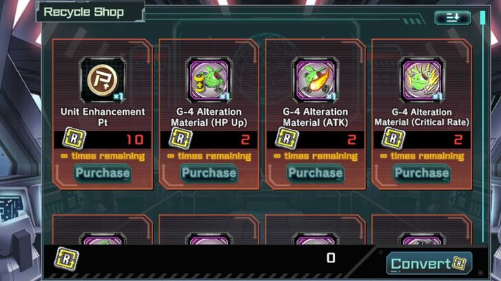 recycle shop - Gundam UC Engage