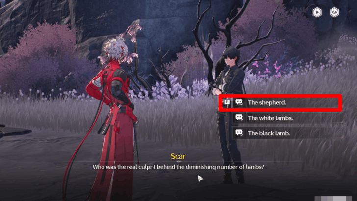 Wuthering Waves - The shepherd correct answer