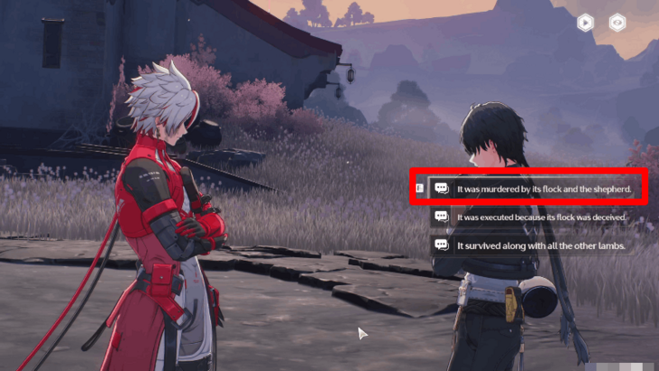 Wuthering Waves - It was murdered by its flock and the shepherd correct answer