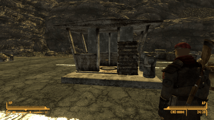 Fallout New Vegas Vault 19 Entrance
