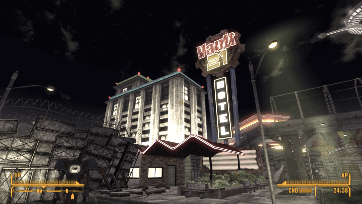 Fallout New Vegas Vault 21 Entrance