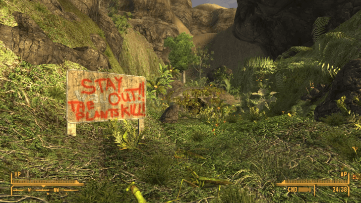 Fallout New Vegas Vault 22 Entrance